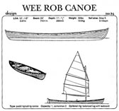 Oughtred Wee Rob canoe